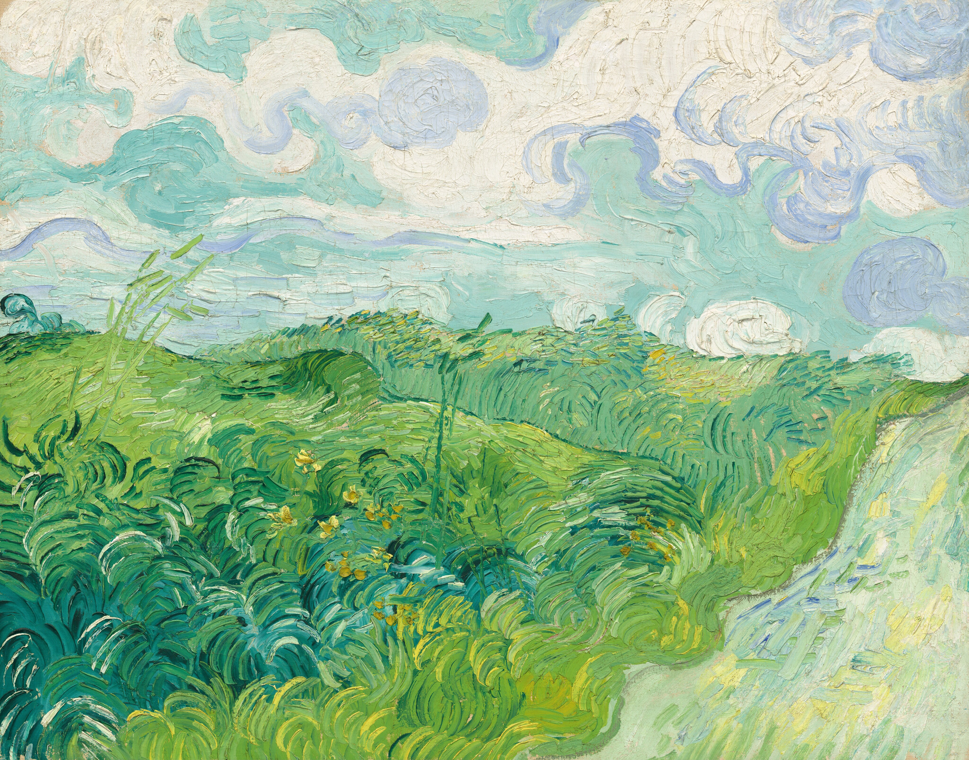 Vincent Van Gogh — Green Wheat Fields, Auvers